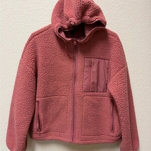 Banana Republic Women’s  Pink Sherpa Jacket